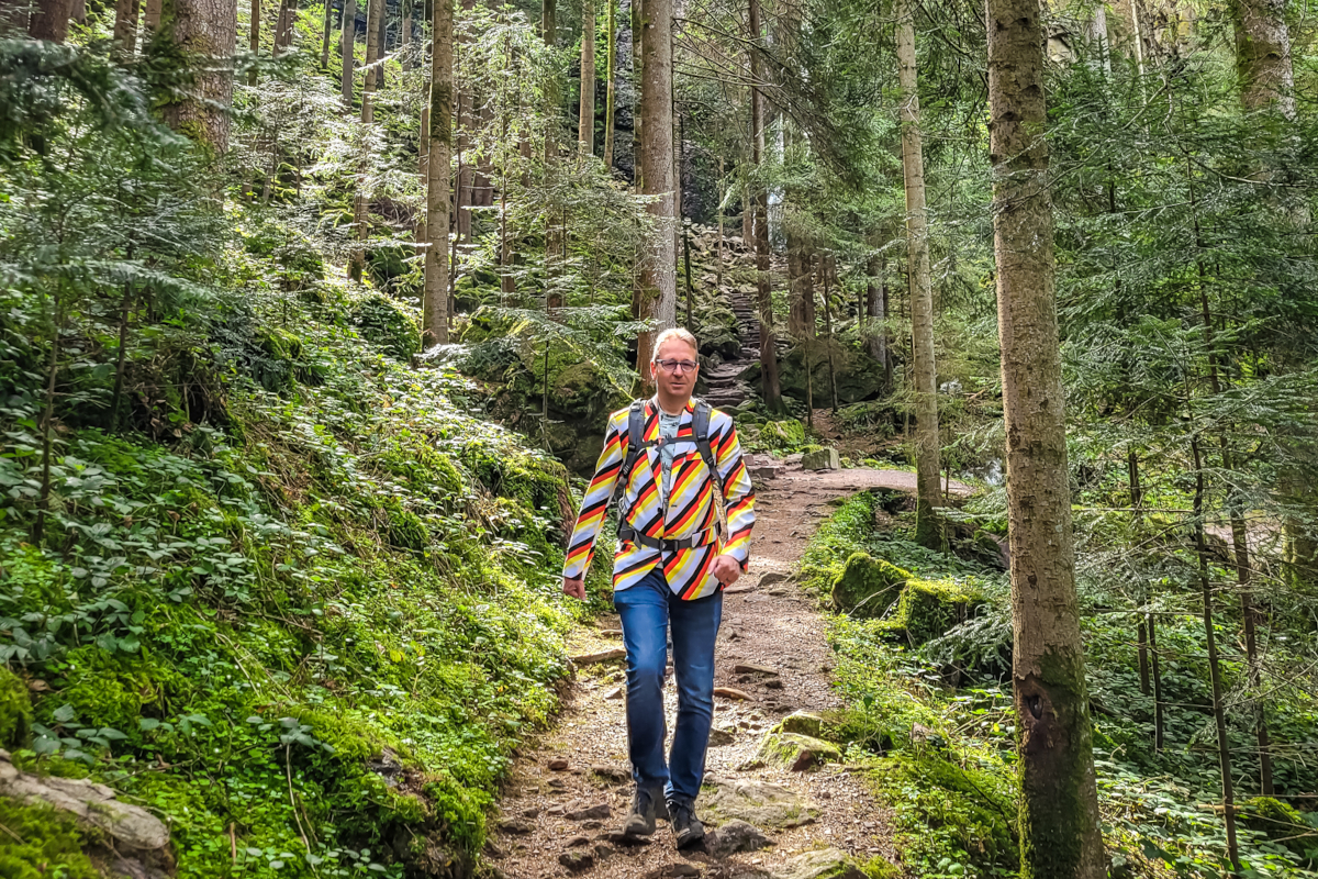 Patrick geeft een beschrijving van het Zwarte Woud en neemt je mee langs de vele highlights.